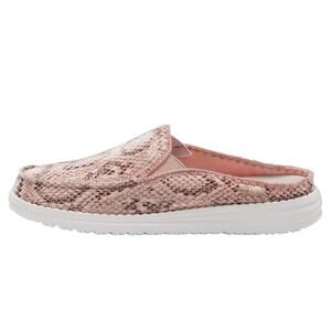 HEYDUDE WOMEN'S LEXI LEOPARD PINK SIZE 6 | WOMEN’S LOAFERS